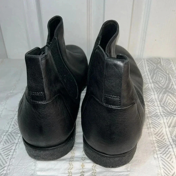 VINCE Bonham men’s boot black EUC ankle pull-on US 13 / EU 47.5 NWOT rubber sole - Picture 3 of 12